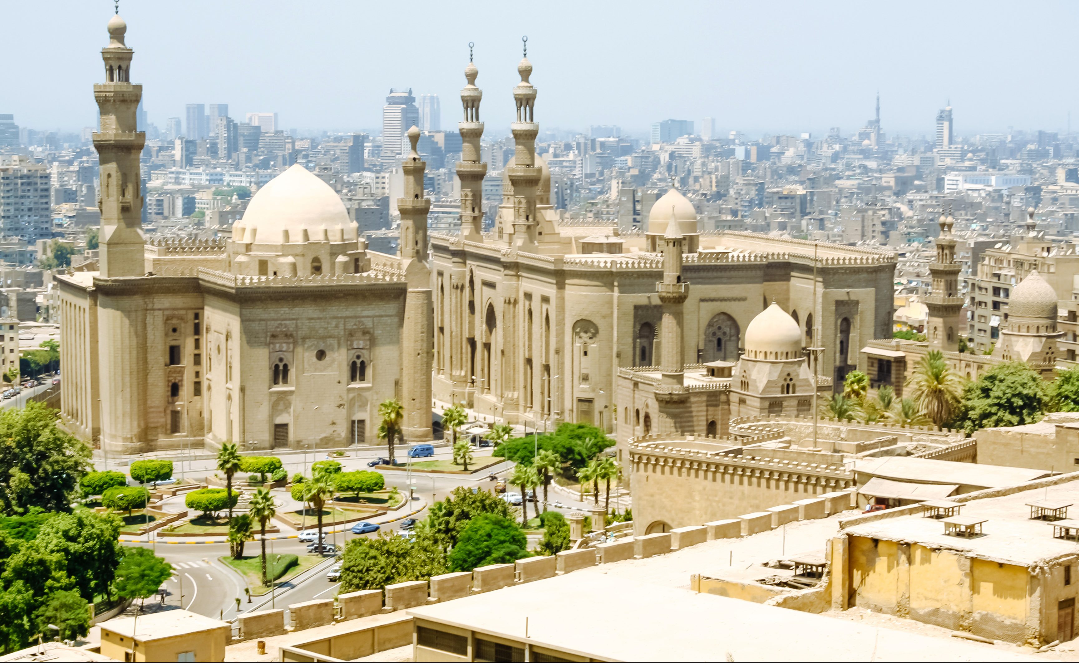 The mosque of Sultan Hassan